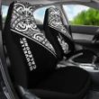 Alohawaii Accessories Car Seat Covers - New Caledonia Polynesian - Black Curve - BN11