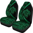 Alohawaii Accessories Car Seat Covers, Hawaii Turtle Map Polynesian, Green, Circle Style  | Alohawaii.co