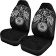 Alohawaii Accessories Car Seat Covers - American Samoa - American Samoa Seal White Turtle Manta Ray - BN18