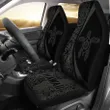 Alohawaii Accessories Car Seat Covers - Hawaii Turtle Polynesian - Circle Style - AH - Black J9