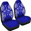 Alohawaii Accessories Car Seat Covers - Fiji Polynesia Map Blue - BN39