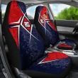 Alohawaii Accessories Car Seat Covers - American Samoa - AS Flag with Polynesian Patterns - BN15