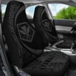 Alohawaii Accessories Car Seat Covers - Hawaii Kanaka Polynesian - Circle Style Gray - AH J1