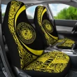 Alohawaii Accessories Car Seat Covers - Hawaii Coat Of Arm Polynesian - Circle Style 03 J1