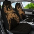 Alohawaii Accessories Car Seat Covers - Fiji Polynesia Map Gold - BN39