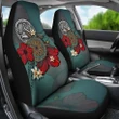 Alohawaii Accessories Car Seat Covers - American Samoa - Blue Turtle Tribal A24