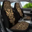 Alohawaii Accessories Car Seat Covers - Kanaka Map Polynesian - Gold - Armor Style - AH J9