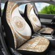 Alohawaii Accessories Car Seat Covers - Hawaii Coat Of Arm Polynesian - Circle Style 06 J1