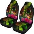 Alohawaii Accessories Car Seat Covers - Cook Islands Polynesian -  Hibiscus and Banana Leaves - BN15