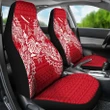 Alohawaii Accessories Car Seat Covers - New Caledonia Polynesia Map Red White - BN39