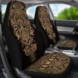 Alohawaii Accessories Car Seat Covers - Hawaii Turtle Polynesian - Gold - Armor Style - AH J9