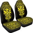 Alohawaii Accessories Car Seat Covers - Kanaka Map Polynesian - Yellow - Armor Style - AH J9