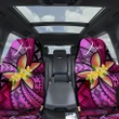 Alohawaii Accessories Car Seat Covers - (Custom) Polynesian Plumeria Pink Personal Signature A24