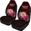 Alohawaii Accessories Car Seat Covers - American Samoa - Coat Of Arm With Polynesian Patterns - BN25