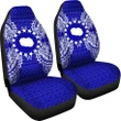 Alohawaii Accessories Car Seat Covers - Cook Islands Polynesia Map Blue - BN39
