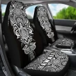 Alohawaii Accessories Car Seat Covers - Hawaii Turtle Polynesian - White - Armor Style - AH J9
