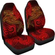 Alohawaii Accessories Car Seat Covers - American Samoa - Red Shark Polynesian Tattoo - BN18