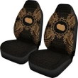 Alohawaii Accessories Car Seat Covers - Cook Islands Polynesia Map Gold - BN39
