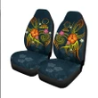 Alohawaii Accessories Car Seat Covers - Cook Islands Polynesian - Legend of Cook Islands (Blue) - BN15