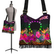 Alohawaii Handbag, Cook Islands Polynesian Crossbody Boho Handbag, Summer Hibiscus | Alohawaii.co