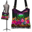 Alohawaii Handbag, Federated States of Micronesia Personalised Crossbody Boho Handbag, Summer Hibiscus | Alohawaii.co