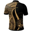 Alohawaii Shirt, Polo Shirt Polynesian Hibiscus Marshall Islands Custom Personalised Gold, Polynesian Tentacle Tribal Pattern Crest | Alohawaii.co