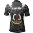 Alohawaii Shirt - Polo Shirt Vanuatu Coat Of Arms Tribal Polynesian - Tan Style J5