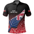 Alohawaii Shirt, Polo Shirt Polynesian Hibiscus New Zealand, New Zealand Flag Silver Fern Waitangi Day | Alohawaii.co