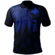 Alohawaii Shirt, Polo Shirt Polynesian Hibiscus Papua New Guinea, Polynesian Wings ( Blue) | Alohawaii.co