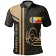 Alohawaii Shirt, Polo Shirt Polynesian Hibiscus Marquesas Islands Gold Boba Style | Alohawaii.co