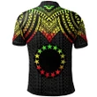 Alohawaii Shirt, Polo Shirt Polynesian Hibiscus Cook islands Custom Personalised, Polynesian Armor Style Reagge | Alohawaii.co