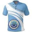 Alohawaii Shirt, Polo Shirt Polynesian Hibiscus Federated States of Micronesia Coat Of Arms Cricket StyleW | Alohawaii.co