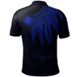Alohawaii Shirt, Polo Shirt Polynesian Hibiscus Marshall Islands Polynesian Wings (Blue) | Alohawaii.co