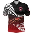 Alohawaii Shirt, Polo Shirt Polynesian Hibiscus (Custom Personalised) Rewa Rugby Union Fiji Unique Version, Red | Alohawaii.co
