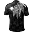 Alohawaii Shirt, Polo Shirt Polynesian Hibiscus Marshall Islands Personalised Polynesian Wings (White) | Alohawaii.co