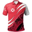Alohawaii Shirt, Polo Shirt Polynesian Hibiscus Wallis and Futuna, Custom Symmetrical Lines | Alohawaii.co