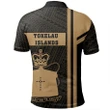 Alohawaii Shirt - Polo Shirt Tokelau Islands Gold Boba Style - AH - J14