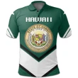 Alohawaii Shirt, Polo Shirt Polynesian Hibiscus Hawaii Coat Of Arms Lucian StyleW | Alohawaii.co