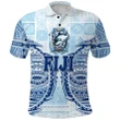 Alohawaii Shirt, Polo Shirt Polynesian Hibiscus Fiji Tavua Rugby Tapa Polynesian Blue | Alohawaii.co