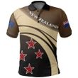 Alohawaii Shirt, Polo Shirt Polynesian Hibiscus New Zealand Silver Fern Four Stars | Alohawaii.co