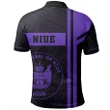 Alohawaii Shirt - Polo Shirt Niue Purple Boba Style - AH - J14