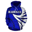 Alohawaii Clothing, Hoodie Hawaii Turtle Polynesian, Blue, Warrior Style | Alohawaii.co