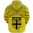 Alohawaii Clothing, Hoodie Fiji Coat Of Arms Demodern Style Yellow | Alohawaii.co