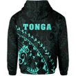 Alohawaii Clothing, Hoodie Tonga Zipper, Turquoise, Turtle Style | Alohawaii.co