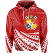 Alohawaii Clothing, Hoodie Kosrae Micronesian, Gold Heart Shield | Alohawaii.co