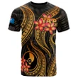 Alohawaii T-Shirt - Tee Yap Micronesian - Gold Plumeria | Alohawaii.co