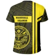 Alohawaii T-Shirt - Tee Marshall Islands Yellow - Boba Style - AH - J14
