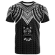 Alohawaii T-Shirt - Tee Fiji - Polynesian Armor Style Black | Alohawaii.co