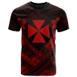 Alohawaii T-Shirt - Tee Wallis And Futuna - Wallis And Futuna Seal Camisole Hibiscus Style (Red) | Alohawaii.co