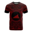 Alohawaii T-Shirt - Tee Tokelau All - Tokelau Coat Of Arms Polynesian Red Black | Alohawaii.co